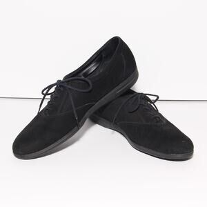 Easy Spirit Black Suede Anti-Gravity I-Motions Lace-up shoes Size 9.5 2A/4A